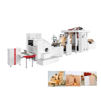 China Hotels Paper Gift Bag Square Bottom Sticking Making Machine (RZFD-450) for sale