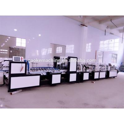 China GK-780SLJ-High Speed ​​4/6 Cake Corner Boxes Folding Food Pasting Machine for sale