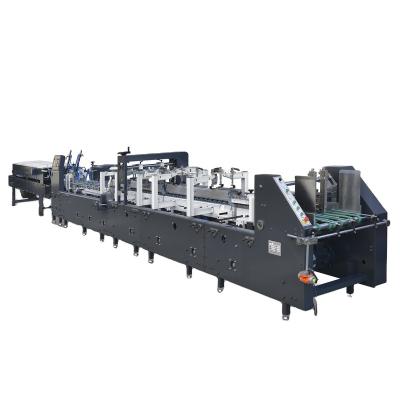 China 650AS High Strength Food Cardboard Box Glue Semi Gluing Machine Manual for sale