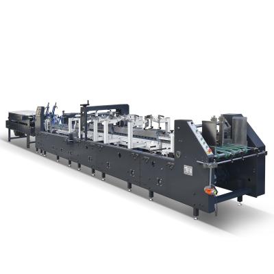 China 650AS Food Double Side Carton Box Paper Wrap Folding And Gluing Machine for sale