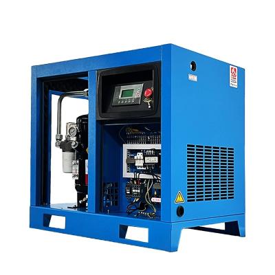 China High Efficiency GiantAir 15kw Screw Air Compressor With Tank 10hp 20hp 50hp for sale