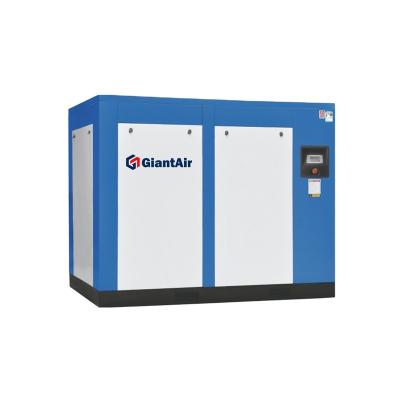 China GiantAir 37Kw/50Hp High Efficiency 125PSI/145PSI Screw Air Compressor With CE&ISO Air Compressor 500 Liter Liter for sale