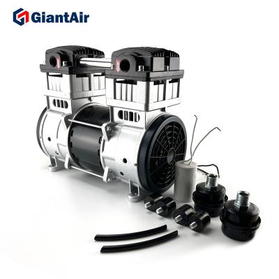 China GiantAir High Capacity Air Compressor Pump Head 1200W Air Compressor Pump Oil Free Dental Head for sale