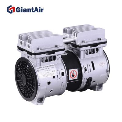 China GiantAir 550W 750W Dental AC Power DC Air Compressor Pump Oil Free Silent Head for sale