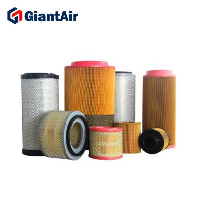 China Air Compressor GiantAir 1622185501 Convex Glue Red Air Filter 75KW 100HP Can Use Compressor 2000H Air Dryer Air Filter For Atlas for sale