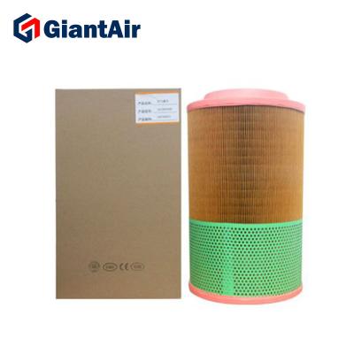 China Air Compressor GiantAir C25860 1613950300 Glue Red Convex Air Filter 75KW 100HP Can Use 2000H Compressor Air Dryer Air Filter For Atlas for sale