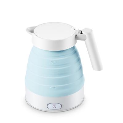 China 110/120V Collapsible Travel Electric Kettle with Separable Mains Cord and Handle, Boil Dry Protection, Food Grade S for sale