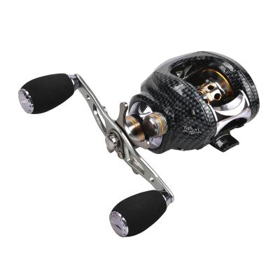 China New type aluminum and plastic metal fishing line attractive price trolling reels wheel for sea fishing water drop wheel fishing reel for sale