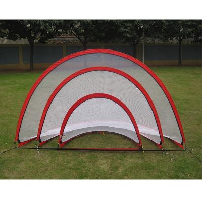 China Hot Commercial Nylon Material 4*2.5*2.5Ft Hot Commercial Football Semicircle Nylon Material Outdoor Exercising Portable Soccer Goal for sale