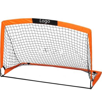 China Amazon Hot Sale Folding Training Target Net Square Soccer Goal Outdoor Exercising Pop Up Portable Football Soccer Goal For Team Sport for sale