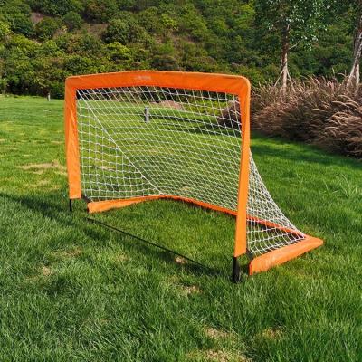 China New Design Noise 0.9*0.6*0.6M High Quality Portable Indoor Soccer Goals Goal Folding Outdoor Exercise Net Soccer For Kids Backyard for sale