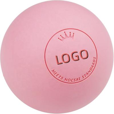 China Wholesale Custom Logo Natural Rubber Professional Lacrosse Ball Massager From Lacrosse Sports Manufacturer for sale