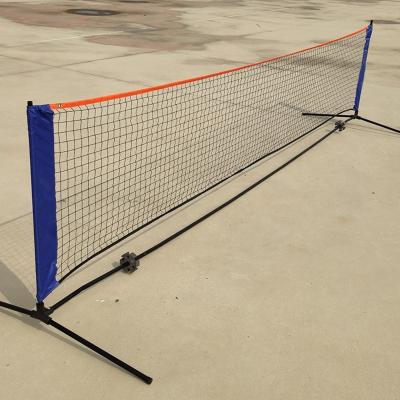 China Pickleball Play Plastic Portable Badminton Net 10*2.75FT Beach Lawn Pickleball Rede De Treinamento De Tenis for sale