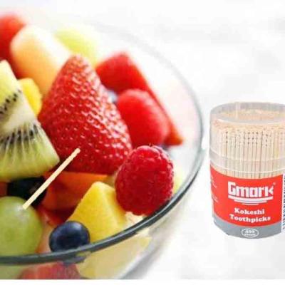 China Billions Manufacturer Eco - Friendly Disposable Wooden Toothpicks , Wholesale Biodegradable Tooth Pick for sale