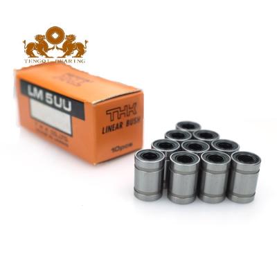 China Linear machinery thk motion bearing linear bearing LM3UU LM4UU LM5UU LM6UU LM8UU LM10UU LM12UU for sale