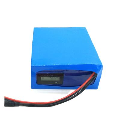 China CNNTNY toys 48v 20ah 30ah lifepo4 battery pack with power display for 48V 1000W tricycle for sale