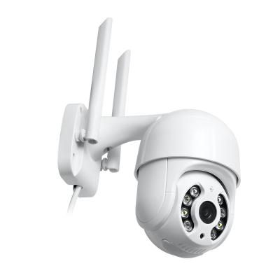 China Indoor Outdoor Human Motion HD Mic Tracking SD Recording 8MP Bullet WiFi IP Camera Built In Microphone for sale