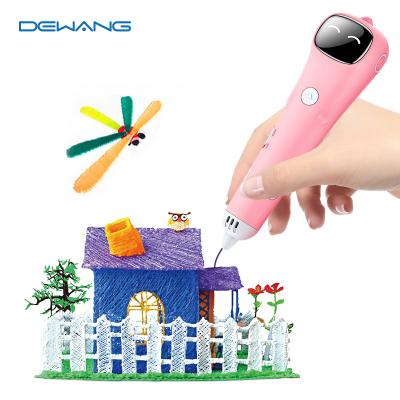 China Home Use 3d Pen With PCL 3d Filament Handle For Kids Christmas Birthday Gifts 3d Printing Drawing Pens for sale