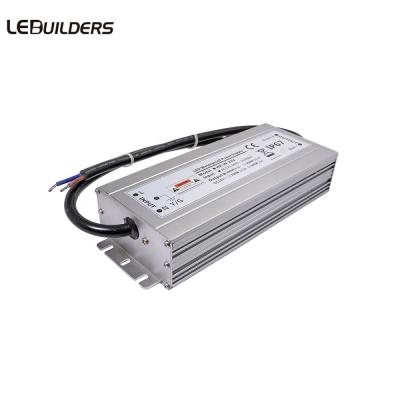 China Waterproof IP67 LED Power Supply Constant Voltage Output 12V 24V DC 120W 150W 200W 250W 300W 360W Led Strip Driver LB-W-200W for sale