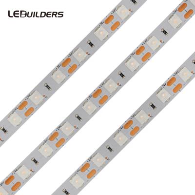 China Decorative Lighting 24v 6060 Led Belt Light Led Strip 2700K 3000K 4000K 6500K 160degree Beam Angle Flexible Warm White Snow White Led Strip for sale