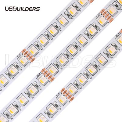 China Decorative Lighting 1M 96LEDS 5050 SMD 4 in 1 RGBWW RGBW Led Strip for sale