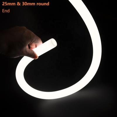 China LEDBUILDERS Drop-shipping Promotion Price 360 ​​Degree Decorative Lighting Flexible Cuttable Ultra Thin LED Neon Flex for sale