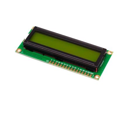 China Good Quality LCD1602 1602A 1602A Yellow Green Color 5V Screen for sale