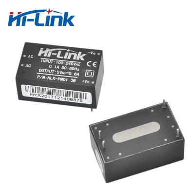 China 5v HILink HLK-PM01 AC 220V AC to DC 220V to 5V 600mA Power Supply Module Household DC to AC Step Down Isolation Smart Converter for sale