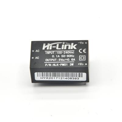 China New And Original Ultra-small Power Supply Module HLK-PM01 Hi-link HLK 3W AC 220V 5v AC 220V To 12V PM03/PM01/PM09/PM12 Power Supply Module for sale