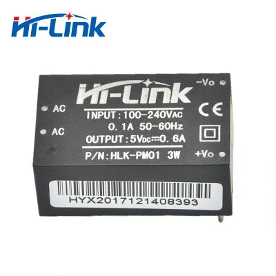 China 220V AC to DC to 5v Manufacturer Hi-Link HLK-PM01 5V 3W DC to AC Transformer Converter for sale