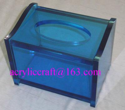 China Practical home & hotel decoration acrylic tissue box produced from China manufacturer for sale