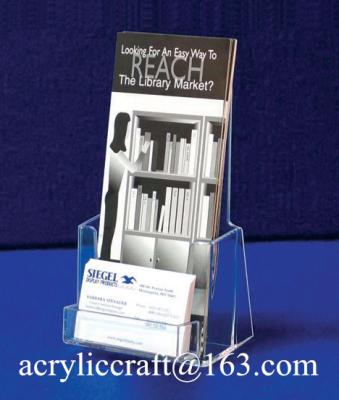 China Clear acrylic document holder, acrylic outdoor brochure holder for sale