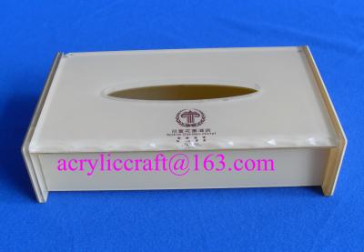 China Wholesale rectangular plexiglass napkin holder household acrylic tissue box for sale