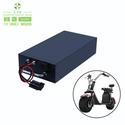 China Bateria da bicicleta lifepo4 60v de E, bloco da bateria de íon de lítio da bateria 48v 60v 72v 20ah do 