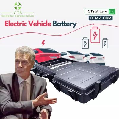 中国 Hot ev car lithium battery 350v 400v ev lifepo4 battery pack for electric vehicles, 30kwh 40kwh 50kwh ev agv battery 販売のため