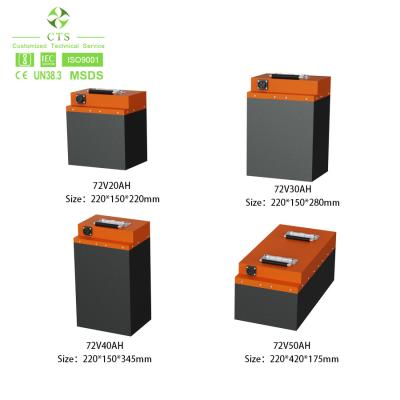 Κίνα CTS Customized 72V 30ah 40ah Lithium Ion Battery for Electric Scooter Electric Motorcycle, Li Ion Battery προς πώληση