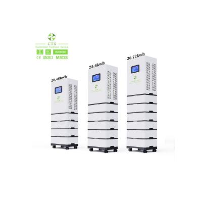 China CTS-Lithium Zonnebatterij 10KW 20KW 48V 100Ah 200Ah Lifepo4 voor Huis Te koop