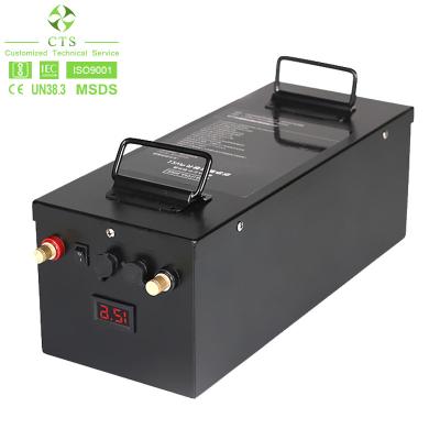 China CTS-het pak 24v 48v 100ah 200ah van de lithiumlifepo4 batterij voor AGV/marine Te koop