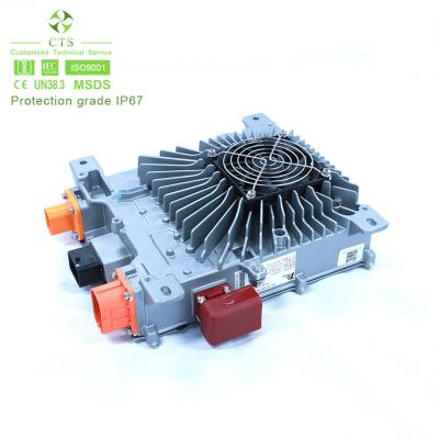 China Refrigeración por aire /Liquid de la ayuda de CTS 3.3kW 6.6kw OBC que se refresca con el convertidor de DC-DC en venta