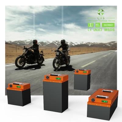 China Paquete de baterías compacto y ligero para scooter eléctrico 60V 72V para rendimiento de alta temperatura en venta
