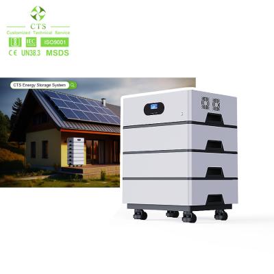 China Cts zonnebatterij met een diepe cyclus 48v 100ah 200ah lithium-ionbatterij voor thuis Te koop