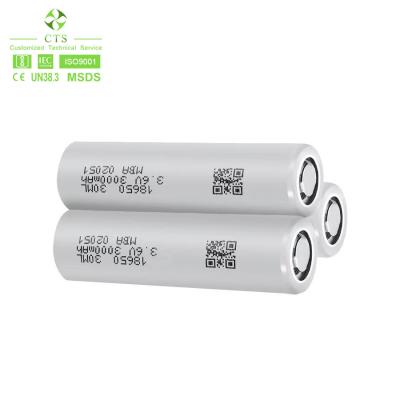 China 3.2v-Lithiumphosphatbatterie 18650 mit hoher Entladungsgeschwindigkeit 2000mah 3000mah-Lithium-Ionenbatterien zu verkaufen