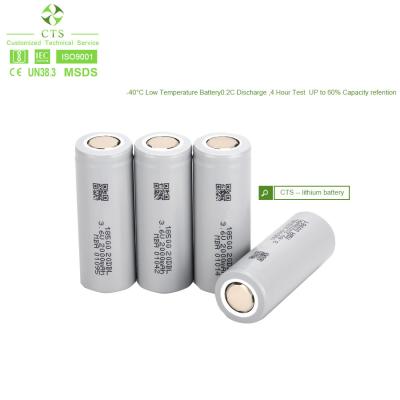 China Célula de bateria recarregável de fosfato de lítio de 18650 de 1500mah de 2000mah de 2500mah de bateria cilíndrica de alta potência à venda