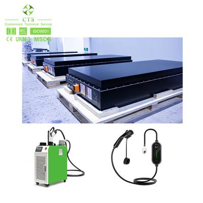 Chine Batterie au lithium-ion haute tension 614v 60kwh Ev Lifepo4 pour voiture 50kwh 100kwh Pack de batterie Ev pour bus/camion à vendre