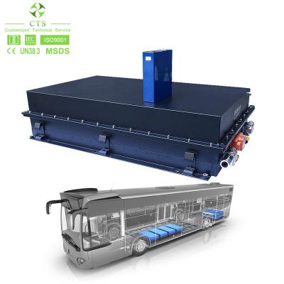 China Elektrische autobatterij 384v 400v 576v 60kw 100kw 120kw lithium-ionbatterij 100kwh 200kwh lifepo4 lithiumbatterij voor elektrische auto Te koop