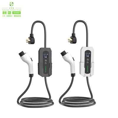 China Portable EV LADER Typ 1 Typ 2 16A 32A Wechselstrom-EV-Ladegerät für Elektroautos zu verkaufen