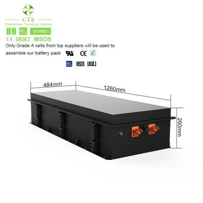 Chine PDU BMS 400A Relays Fuses COM Socket Electric Boat Battery 96V 300AH Lifepo4 Battery Pack à vendre