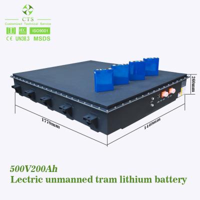 China Customized 500v 200ah lithium ion batteries 300Ah high quality LiFePO4 battery pack for AGV zu verkaufen