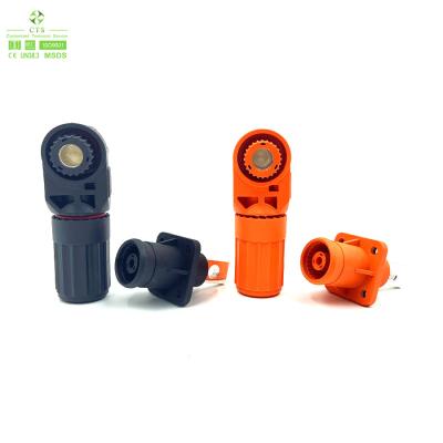 Китай Connector for EV battery HV PA66 125A 150A  2pin 3pin Electric Vehicle Battery Plug / Socket продается