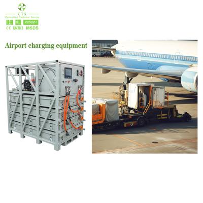 China CTS High Voltage 500V 614V 700V 100KWh 150kWh 180kWh Energy Storage Battery System For Airport Charging Station for sale